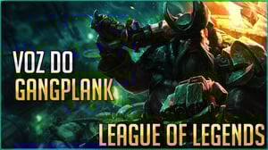 This is the Avatar Image for the Gangplank / Luiz Carlos Persy (League of Legends) AI Voice and Text to Speech Generator
